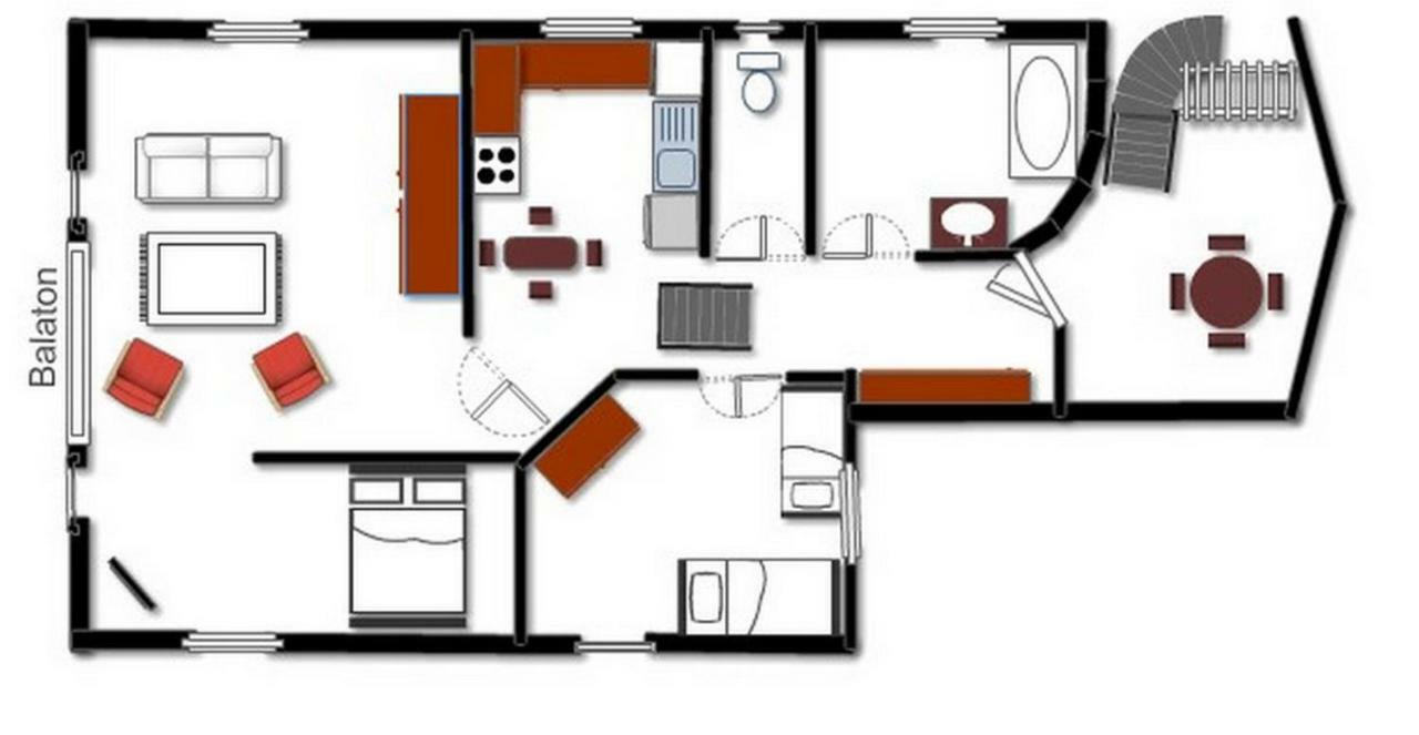 Lakeview Residence Balaton Balatonszarszo Exterior foto